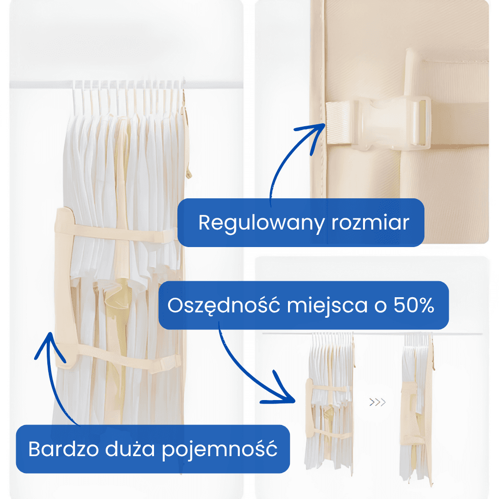 SpaceSaver - organizer do szafy