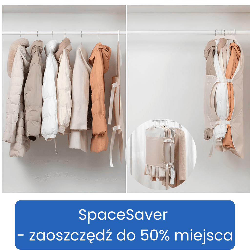 SpaceSaver - organizer do szafy - 1 + 1 gratis