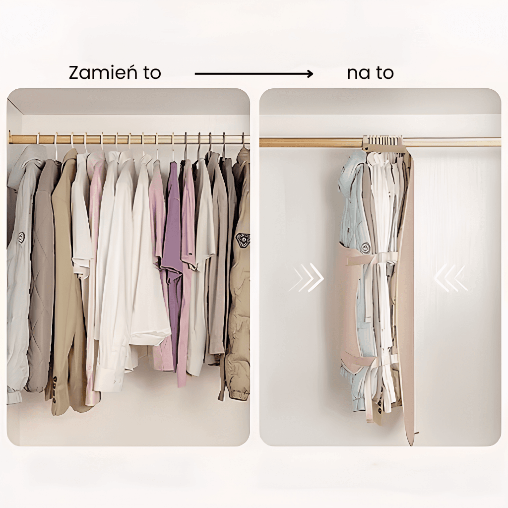 SpaceSaver - organizer do szafy - 1 + 1 gratis