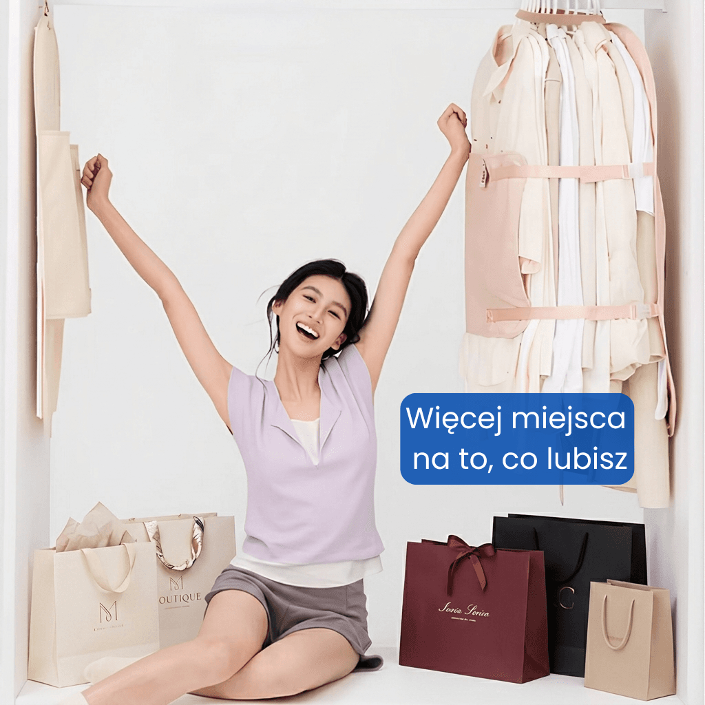 SpaceSaver - organizer do szafy - 1 + 1 gratis